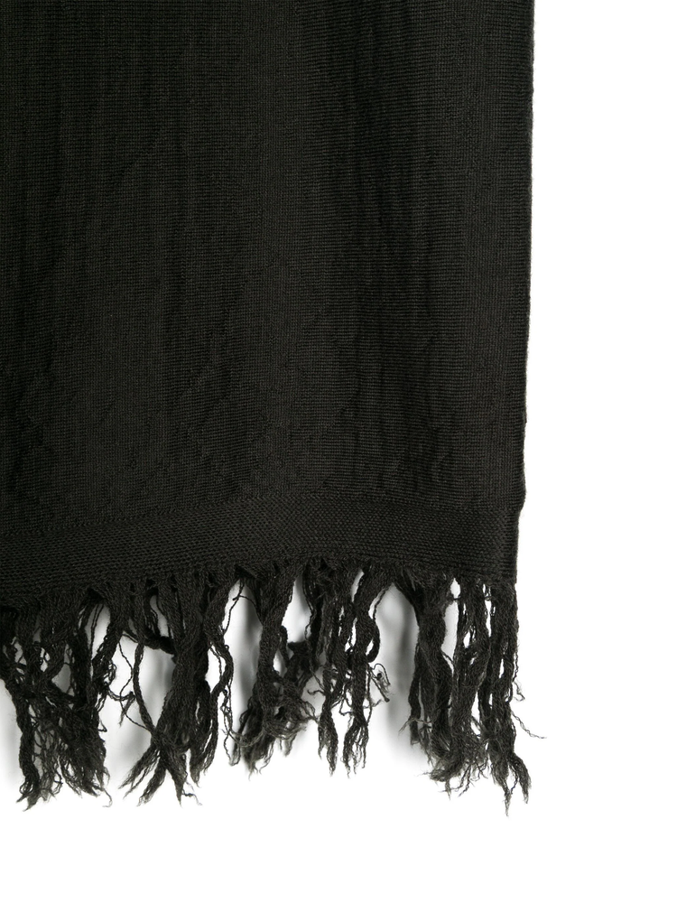 fringed scarf