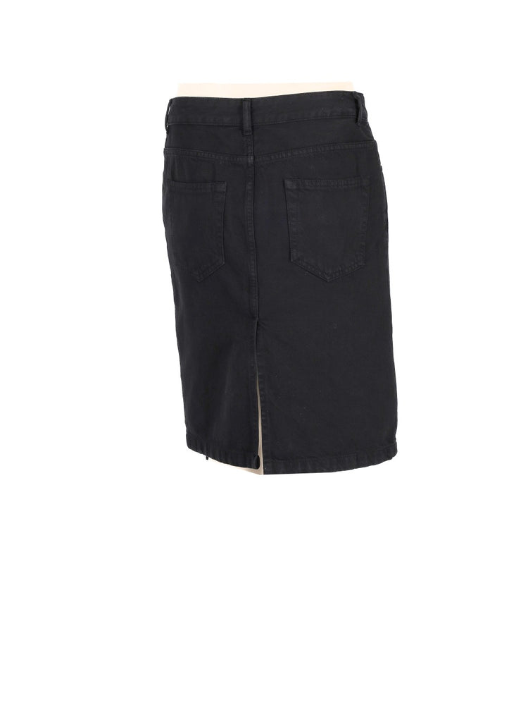 VIDA 5-POCKETS MID LENGHT SKIRT DENIM