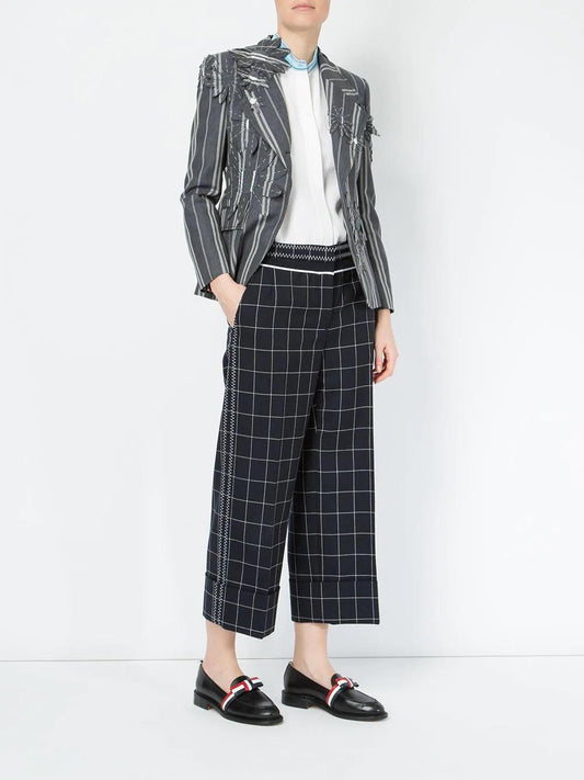 THOM BROWNE checked tailored pants