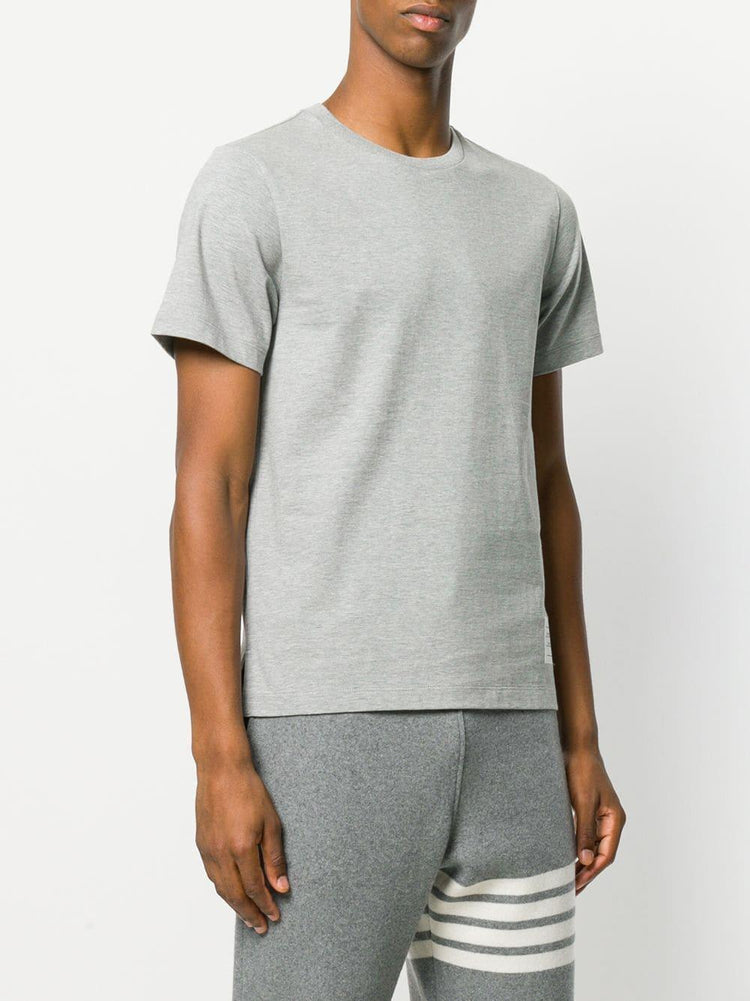 RELAXED FIT SS TEE W/ SIDE SLIT IN MEDIUM WEIGHT JERSEY