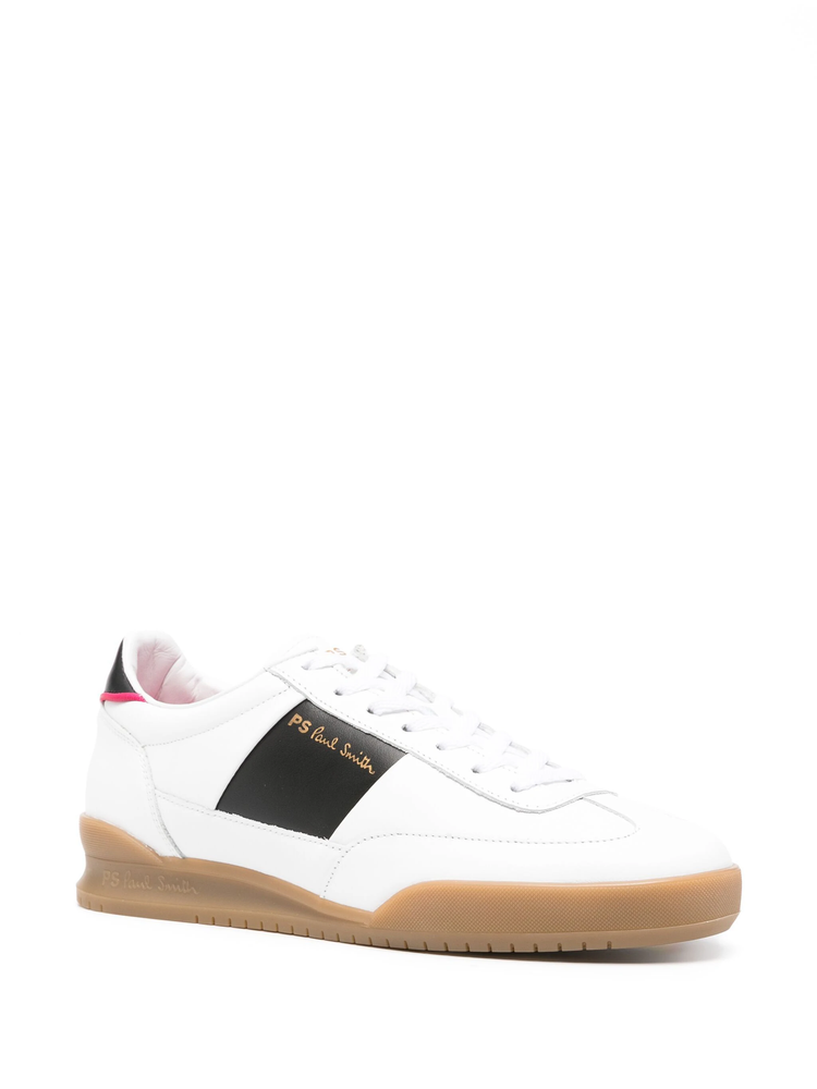 dover white leather sneakers