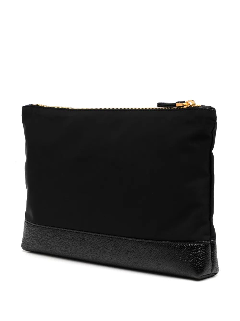 LARGE ZIP POUCH IN POLY TWILL