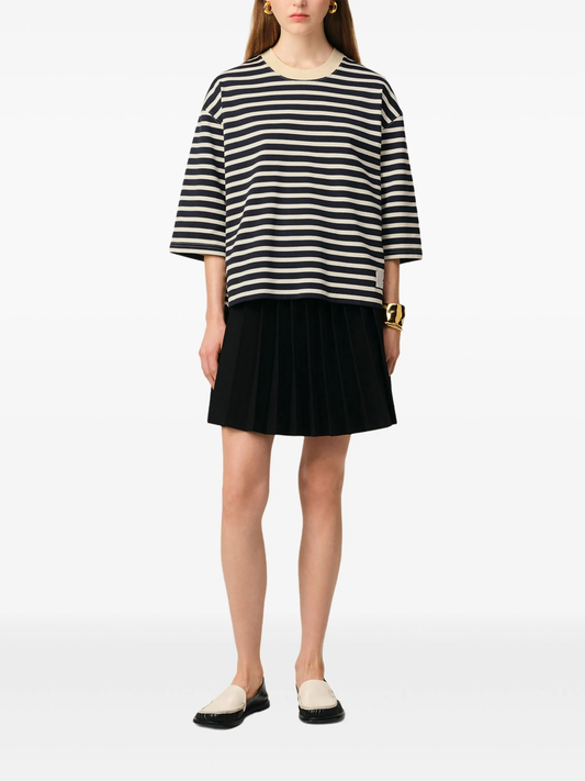 striped T-shirt