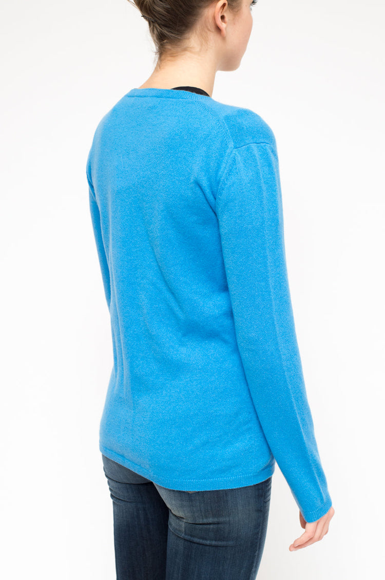 LA ROSE cardigan lightblue