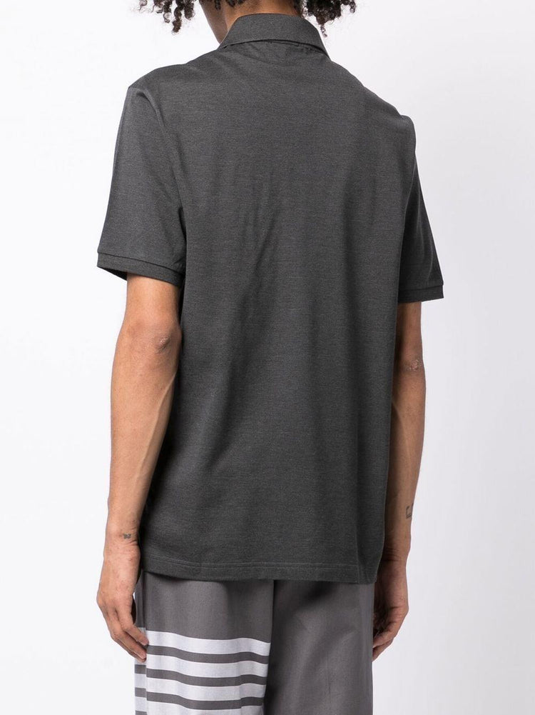 THOM BROWNE Rwb Pocket Trim Piqué Polo