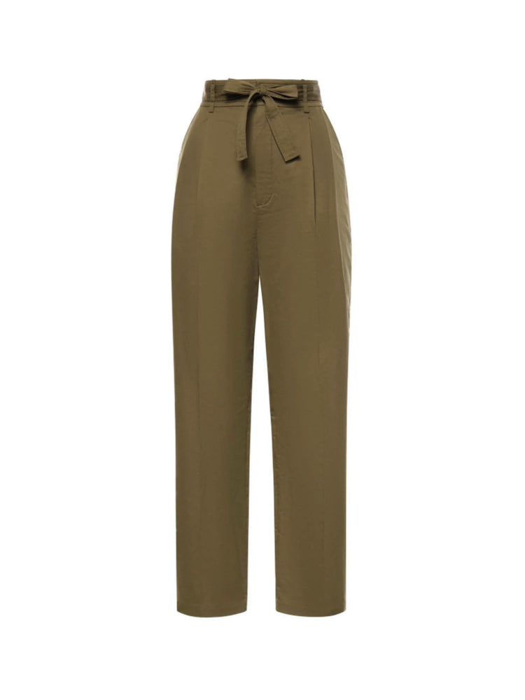 PANTALON DROIT UN PLI TWILL CO