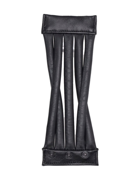 Bracciale 5 giri vera pelle