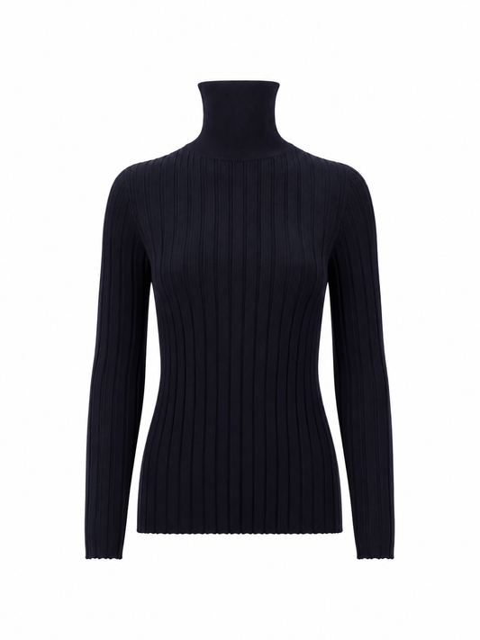 COLLO ALTO Cashmere+seta