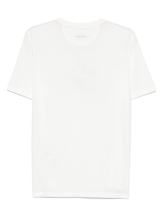 Label-print T-shirt