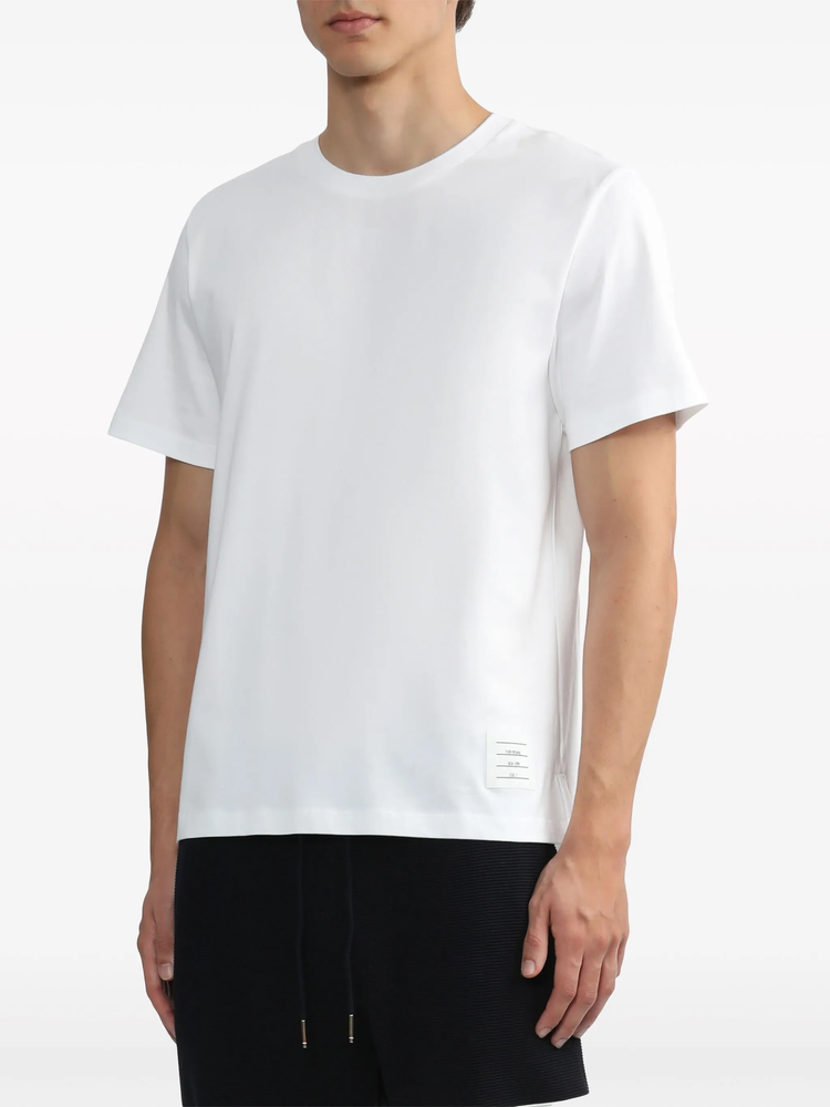 logo-patch short-sleeved T-shirt