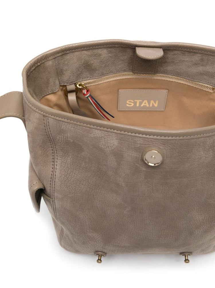 large Stan suede shoulder bag