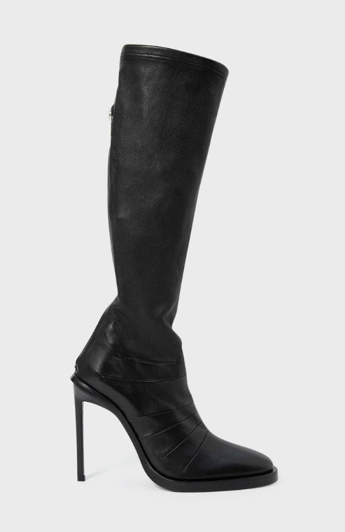 PALKA HIGH HEEL BOOTS NAPPA STRETCH LEATHER