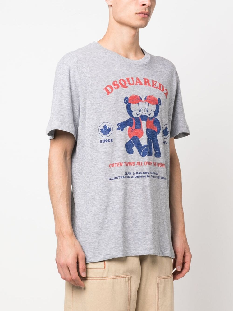 DSQUARED2 logo-print short-sleeve T-shirt