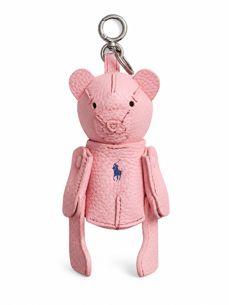 SHINY DRUM PEBBLE-BEAR CHARM-BGC-MED