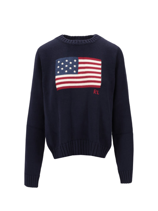 FLAG CN-LONG SLEEVE-PULLOVER