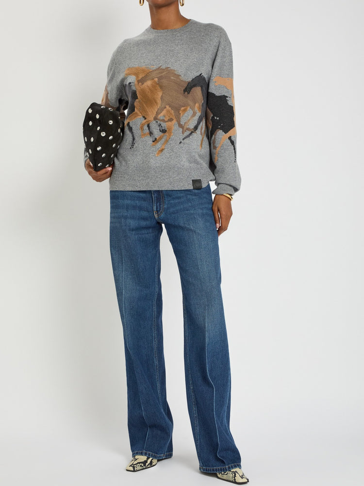 RACING HORSES JUMPER