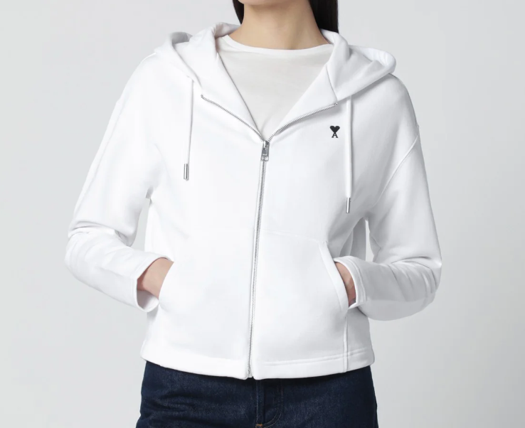 HOODIE AMI DE COEUR CONTRASTE