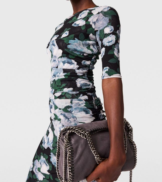 BUNCH OF ROSES MESH TOP