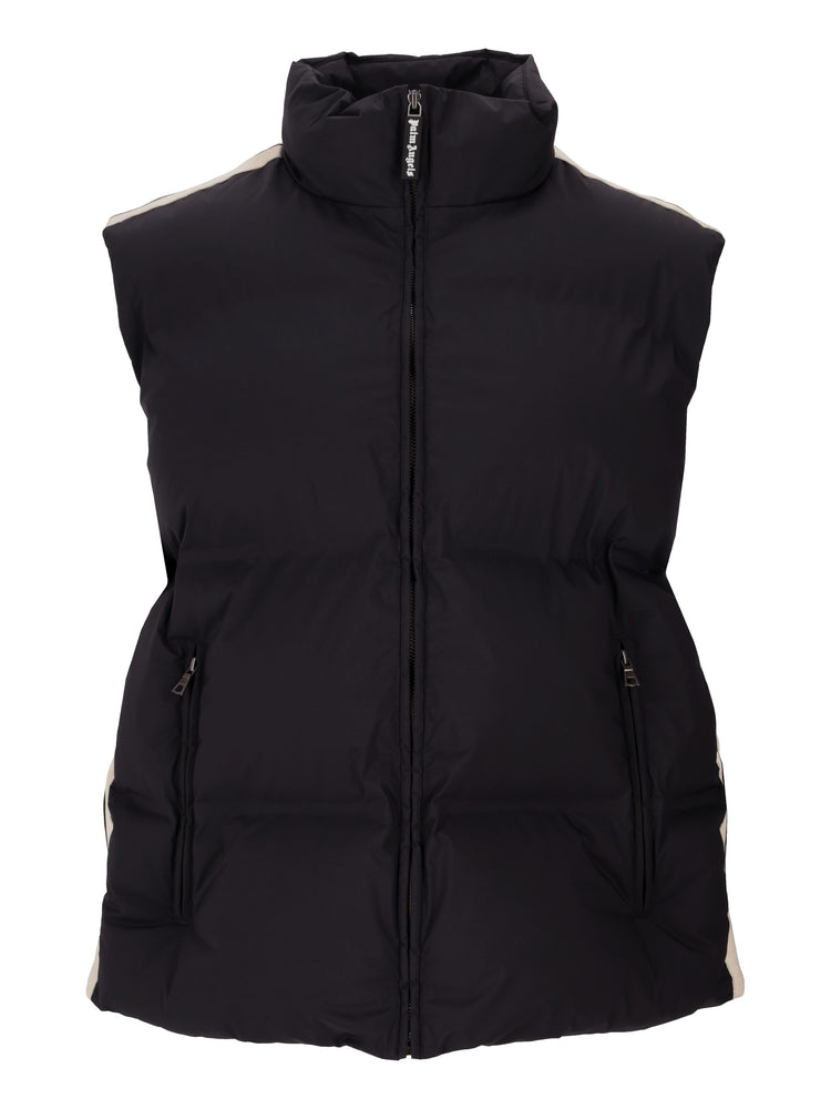CLASSIC LOGO TRACK DOWN VEST
