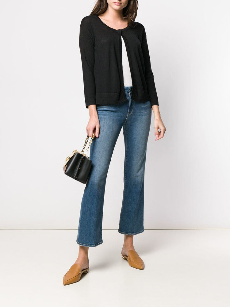 One button cardigan
