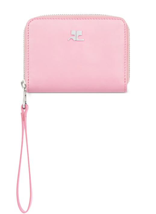 WALLET LEATHER ZIPPED COMPACT