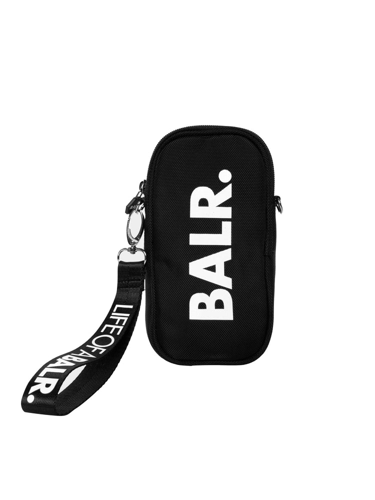 BALR. U-SERIES PHONE POUCH BLACK