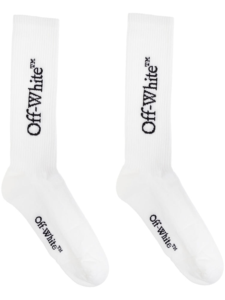 logo cotton socks