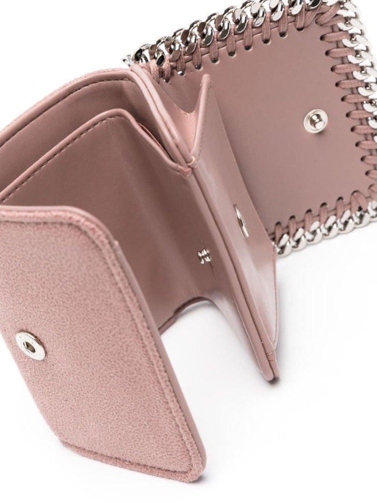 Falabella chain-trim wallet