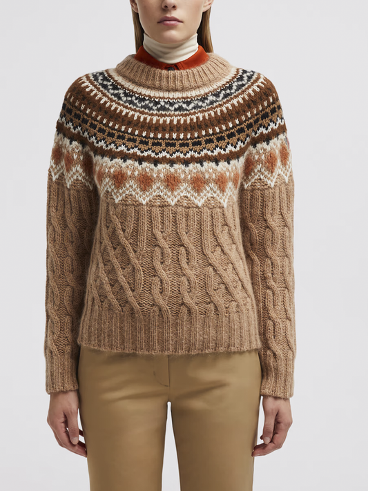 Grenoble cable-knit sweater