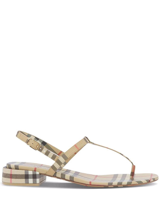 Burberry Vintage Check thong-strap sandals