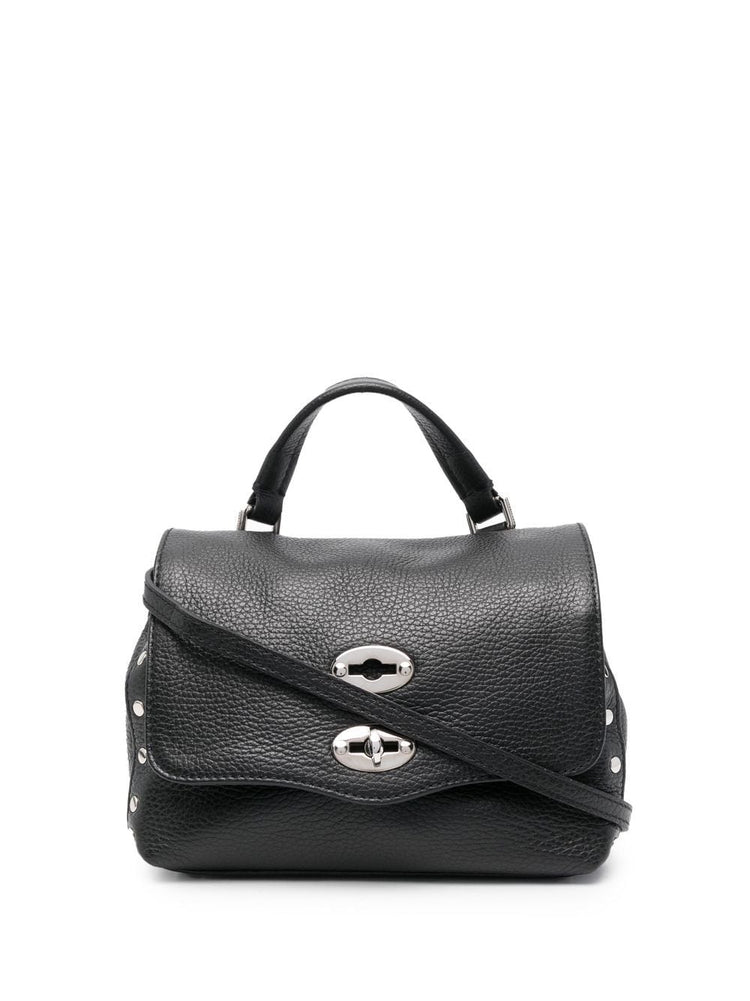 Postina leather baby tote bag