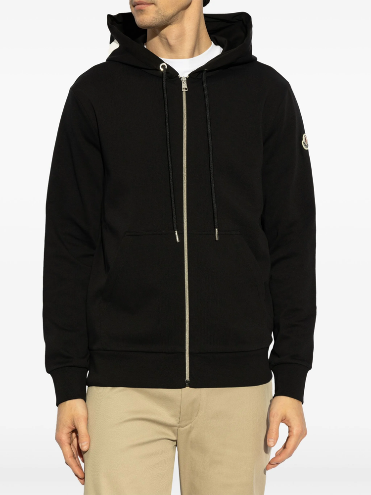 zipped hoodie