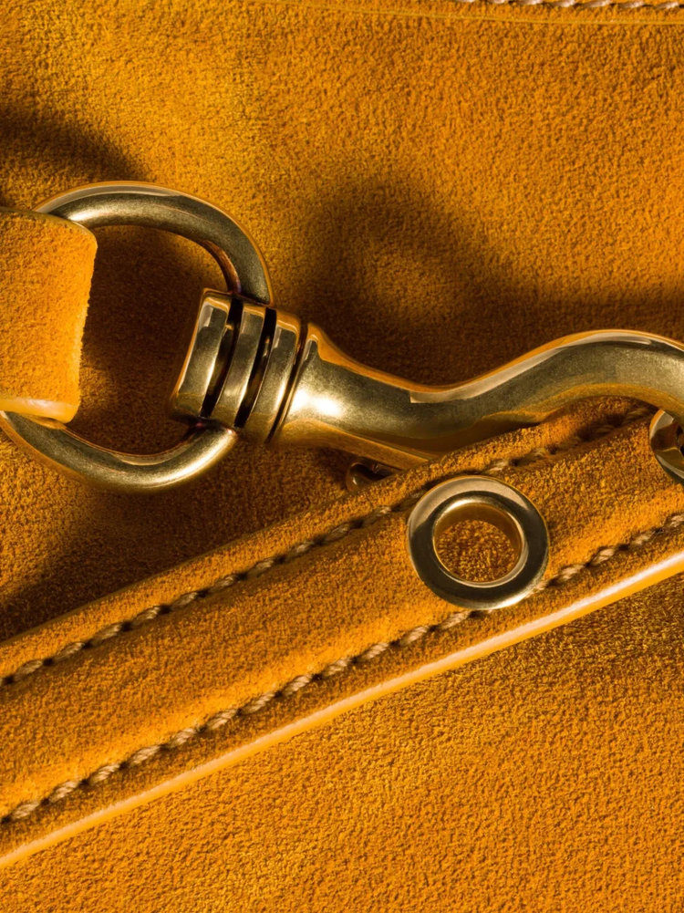 Aventure suede bag