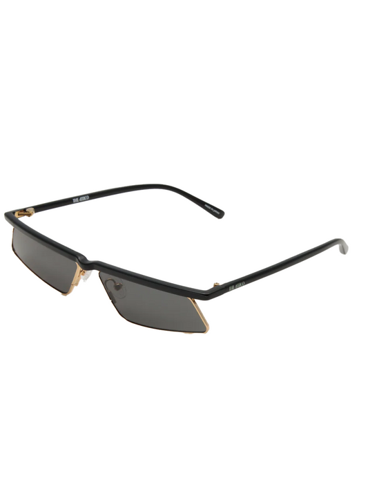 Aria Cat Eye Sunglasses in Yellow Gold