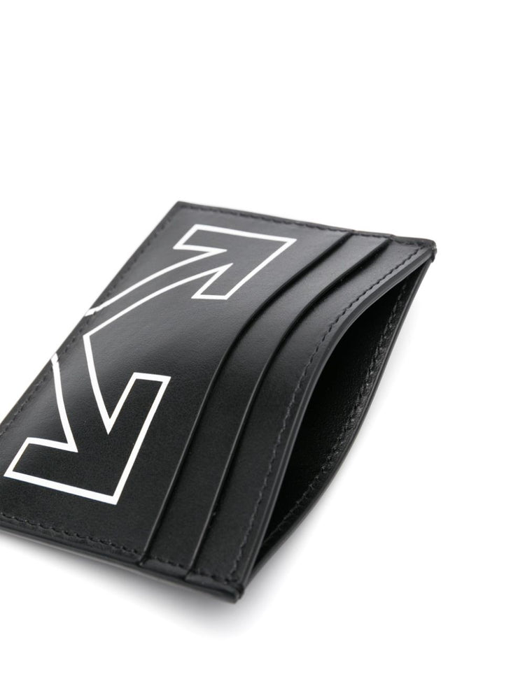 HERITAGE CARD CASE BLACK - WHITE