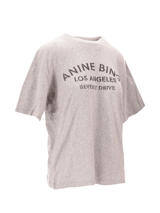 COHEN TEE LOS ANGELES STENCIL - MEDIUM HEATHER GREY