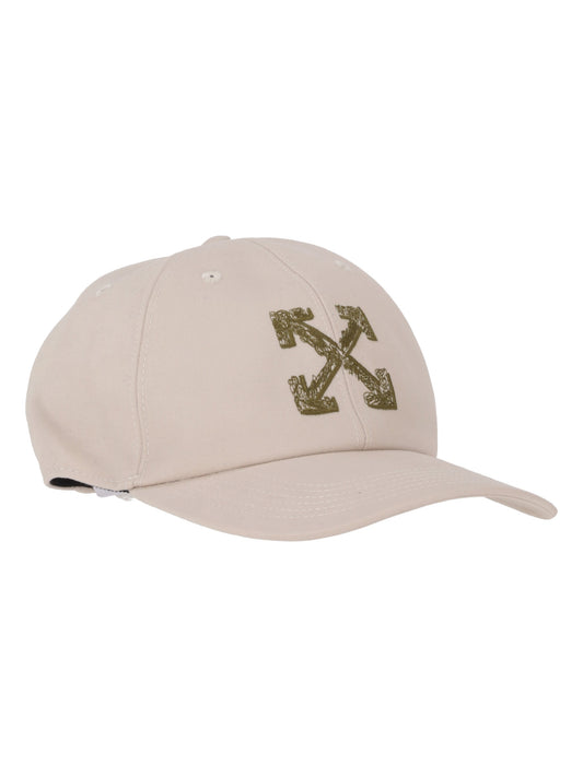 ARROW SCRIBBLE BASEBALL CAP SAND - DARK