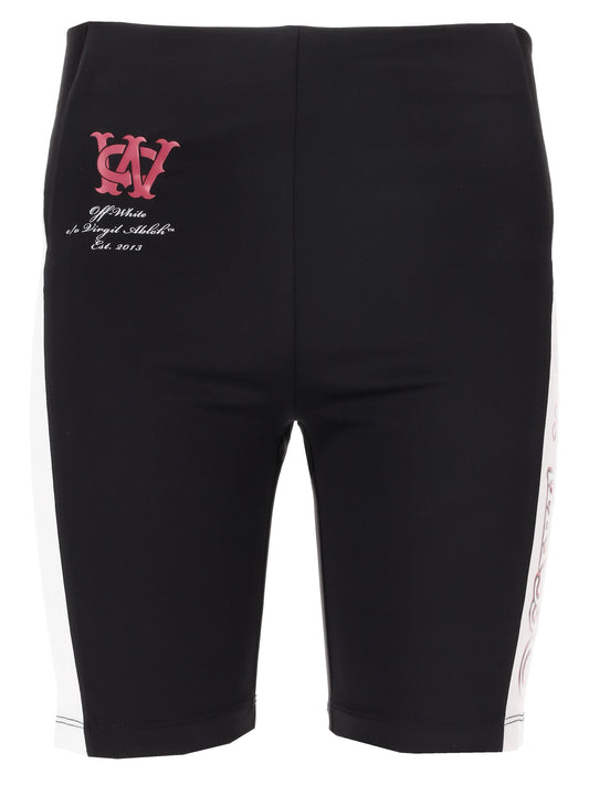 TECH JER SERENA CYCLING SHORT BLACK - WH