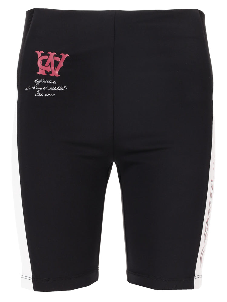 TECH JER SERENA CYCLING SHORT BLACK - WH