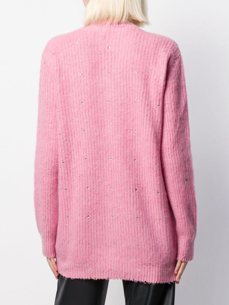 MSGM SWEATER KNIT PINK