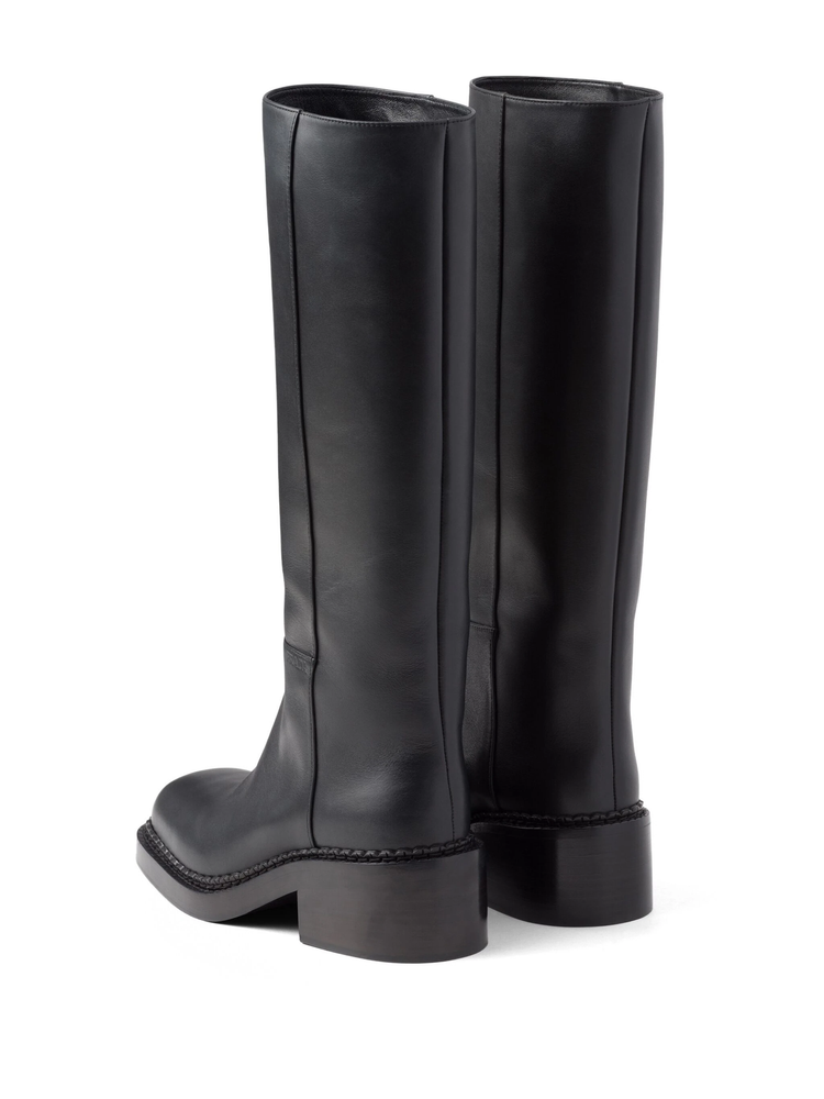 knee-high 55mm leather boots