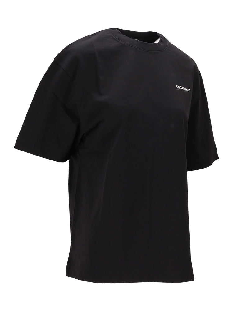HALF ARROW SKATE S/S TEE UNI BLACK - WHI