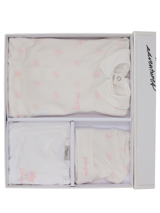 BABY GIFT SET/  PALMS AO PRINT