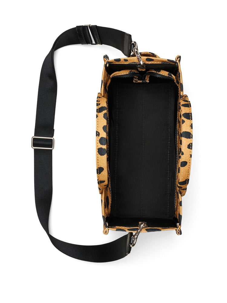 The Medium Cheetah Canvas Tote Bag