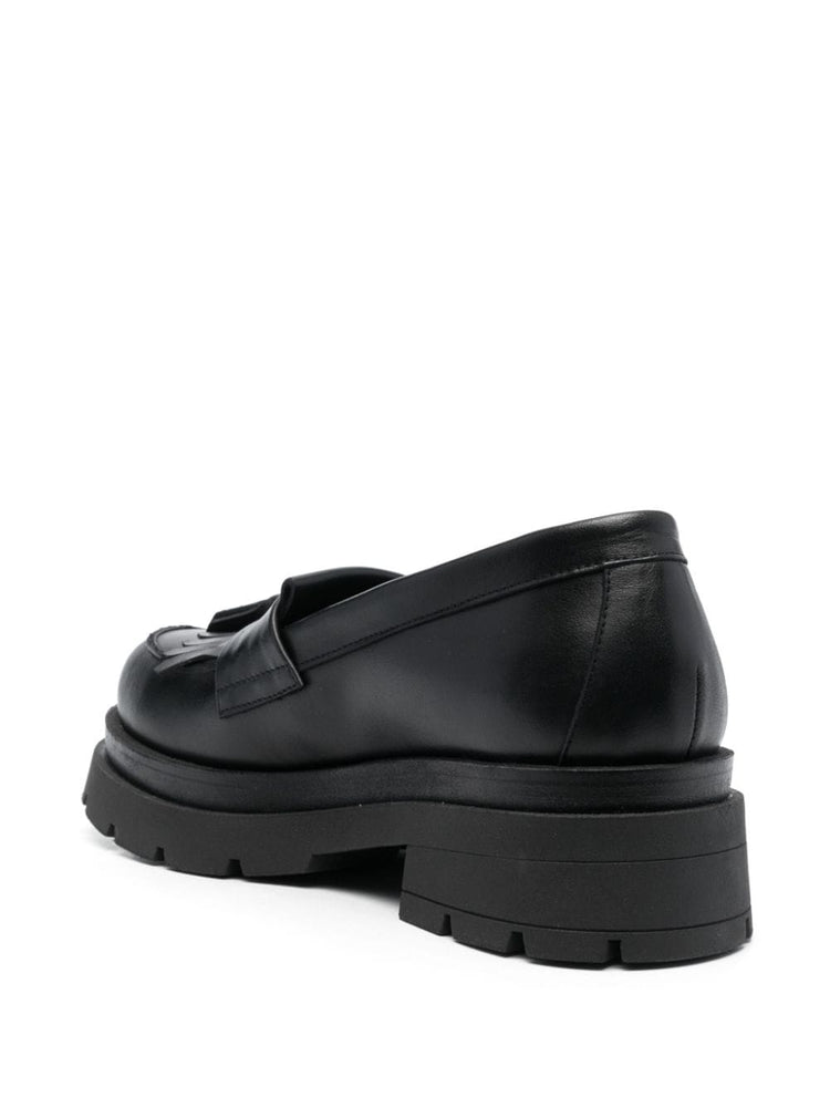 PAROSH 45mm tassel-detail leather loafers