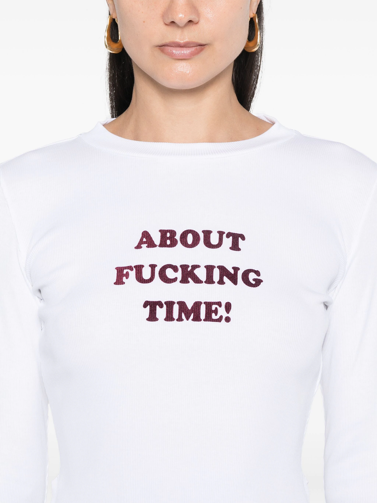 About F*time long sleeves t-shirt