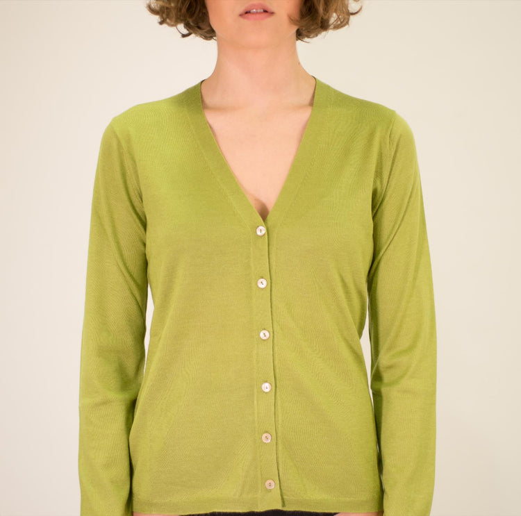 La ROSE cardigan green