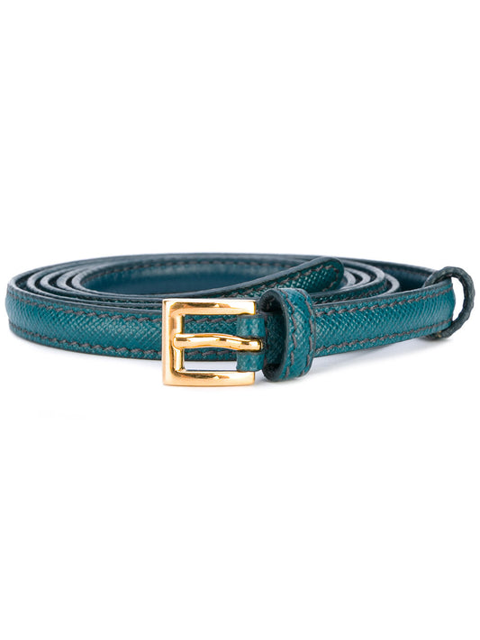 Prada belt emerald