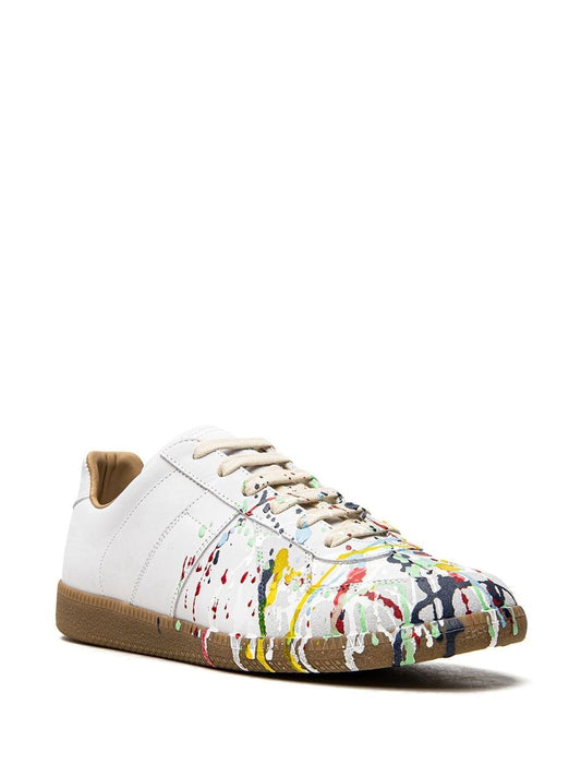 Replica Paint low-top sneakers