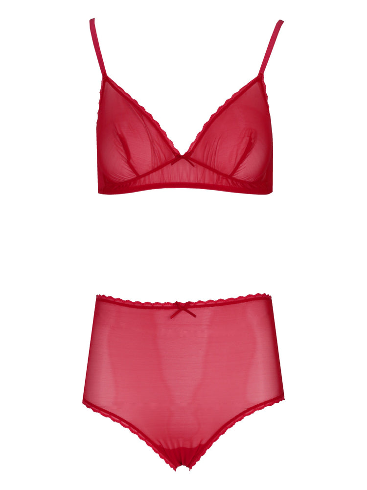 LAURA URBINATI tulle bra